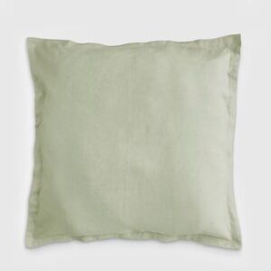 NWT QUINCE European Linen Euro Sham Sage 8609